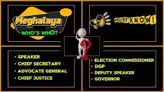 Who&rsquo;s Who in Meghalaya 2026 🔥 CM, Governor, Ministers | Most Important for Exams