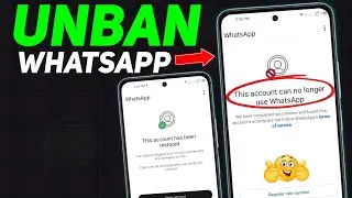 Fix This account can no longer use Whatsapp Problem 2025 || Whatsapp banned my number Solution 2025