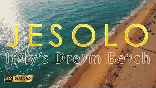 Jesolo Beach Italy 🇮🇹 | Drone Views at Hotel Sirenetta Beach #Jesolo  #HotelSirenetta #LidoDiJesolo