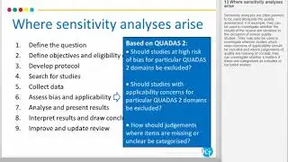 7.7 Sensitivity analyses in DTA reviews