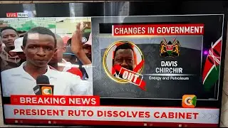 Ruto fires entire Cabinet|My2cents