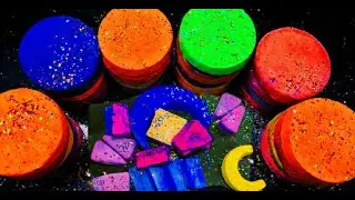Deep dark buttery soft vibrant colors Gymchalk crush oddly satisfying|dye AsMr|