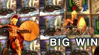 Большой выигрыш в слоте Fortunes of Sparta!