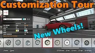 Forza Motorsport 7 ALL NEW WHEELS! Full Customization Tour