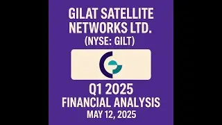 Gilat Satellite Networks Ltd. (NYSE: GILT)Q1 2025 Financial Analysis