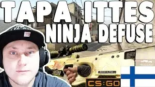 TAPA ITTES RAGE & NINJA DEFUSE! - CS:GO Suomi