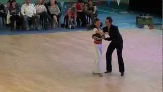 WCDF 2012 : FRENCH : PRO-AM : ADULT INTERMEDIATE : JESSICA : WEST COAST SWING