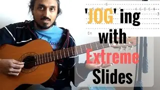 How to Rag JOG on Guitar: Pramadavanam (Part 1 w/Tabs) Raag Jog Detailed Slides and Moves