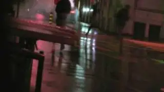 BARRICATE IN FIAMME DAVANTI AL CONSOLATO ITALIANO A ZURIGO