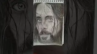 Drawing Jared Leto 30 seconds to mars Portrait Drawing #portrait #zeichnen #drawing