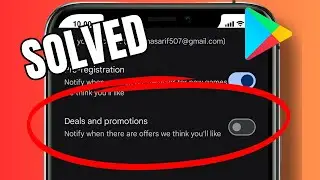 How to turn off deals and promotions in the Play Store