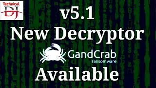 😍How To Decrypt Files encrypted by Ransomware For Free (Gandcrab v5.1) #ransomware #decrypt #virus