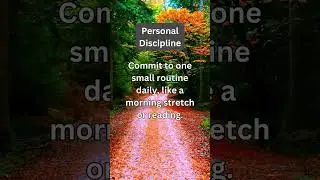Personal Discipline. Discipline isn&rsquo;t restrictive; it&rsquo;s freedom in disguise. #selfdiscipline #facts