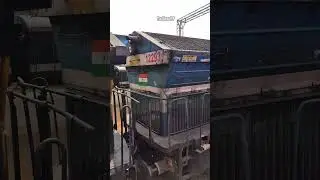 Feel The Power! WDG4 EMD Locomotive Roaring Together #indianrailways #wdg4 #diesellocomotive