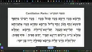 Torah Trope Marks (Lower Octave)