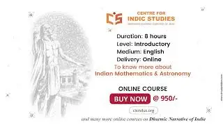 Indian Mathematics and Astronomy at the Centre for Indic Studies