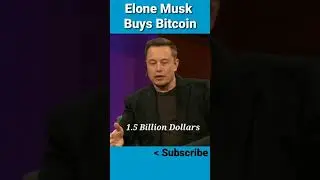 Elon Musk Buys Bitcoin. Hindi #Shorts