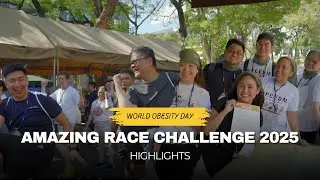 Amazing Race Challenge 2025 Highlights | World Obesity Day | PCEDM
