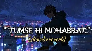 तेरे नाम की आदत 💔 | Heart Touching Sad Love Song | Slowed + Reverb | Bollywood Feel