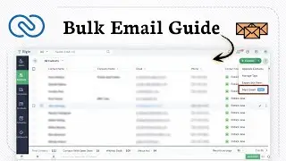 How to Send Bulk Emails in Zoho CRM (Mass Email Setup)