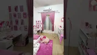 #kamarpink #pinkroom #aestheticrooms #bedroomdecor #makeoverkamar