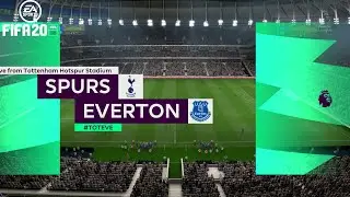 FIFA 20 ! TOTTENHAM HOTSPUR Vs EVERTON ! Premier League 2020/21 ! ( Ft. Rodrigo ) ! 12.09.2020