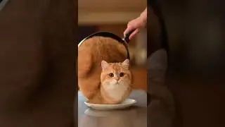 Watch This Chubby Cat's Playful Antics #cat #chubby #cute