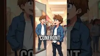 Ever argued with your reflection? #funny #identity #story