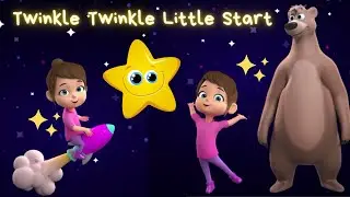 Twinkle Twinkle Little Star Song for Kids😍 | Nursery Rhymes & Kids Songs | Baby Rose TV #kidssong