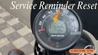 REMOVE Hunter 350 Service Reminders FAST! Royal Enfield Hunter 350 Service Reminder 