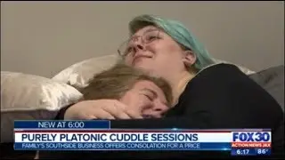 Pay to cuddle: A local Jacksonville business offers consolation for a price