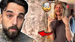 RENE ZZ MUESTRA a su TATUADOR FAVORITO 🔥
