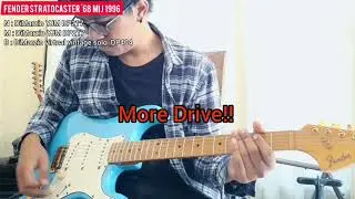 AWESOME || Fender Stratocaster '68 MIJ 1996 50th Anniversary || not Squier
