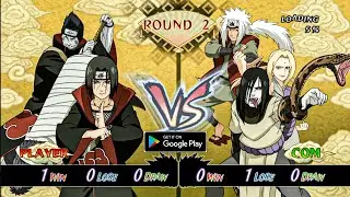 Naruto VS Sasuke || Naruto: Ultimate Ninja Storm Mobile - Gameplay