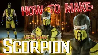 How To Make: Scorpion (Mortal Kombat) in EA Sports UFC 3 (STEP-BY-STEP TUTORIAL)