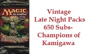 650 Subs Vintage Pack - Champions of Kamigawa