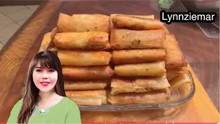 Vegetable egg roll (lumpiang gulay)