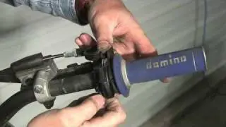 How to remove a throttle tube and put it back on
