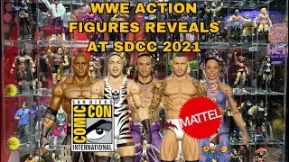NEW WWE ACTION FIGURES REVEALS AT SDCC 2021!!!