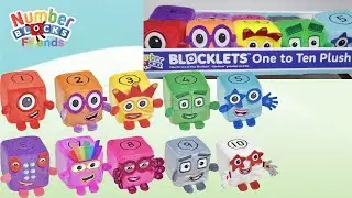 03:57 Minutes Unboxing Mini Blocklets Numberblocks 1&ndash;10, Soft & Squishy Cubes! Satisfying ASMR Video