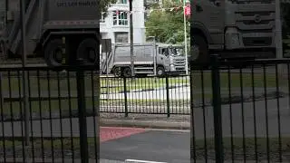 BYD Electric Garbage Truck by Sembcorp 🇸🇬 🇨🇳 #shorts