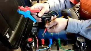Micro-ohmimetro Megabras -1 de 2 - cabeamento