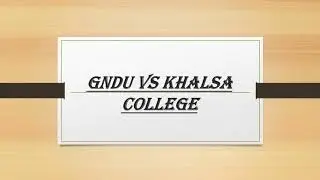 GNDU vs KHALSA COLLEGE |Placements |Fees |worth it or not???