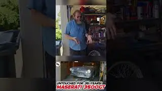 Silnik wyścigowy #maserati #ClassicCar #restauracja #znaleziska ze stodoły