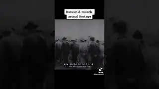 The invasion of Japanese. Bataan death March