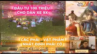 VO LAM TRUYEN KY 2.0 PC: INVEST 100 MILLION IN 9X CARS - SCHOOLS - MUST-HAVE ITEMS