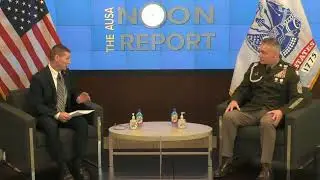 AUSA's Noon Report - CSM Andrew Lombardo, 14th CSM Army Reserve - 12-13-2021