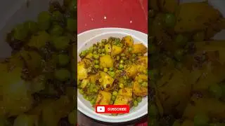 &ldquo;Sukhi Aloo Matar Di Sabji: Punjabi Style&rdquo;