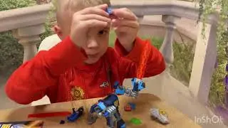 Конструктор Lego Nexo Knights на русском языке + Мультик из игры.Набор 70362 Обзор игрушек.