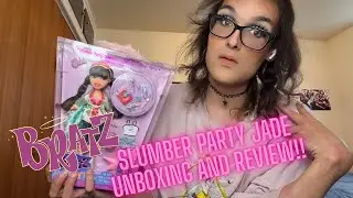 Beauty sleep never looked so good! Bratz Slumber Party Jade doll unboxing and review! 